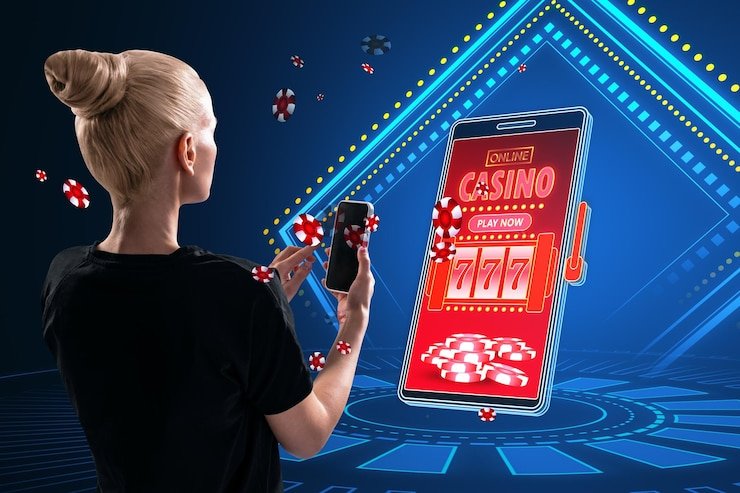 Grafik pertandingan virtual yang memperlihatkan simulasi olahraga sepak bola dengan visual tajam